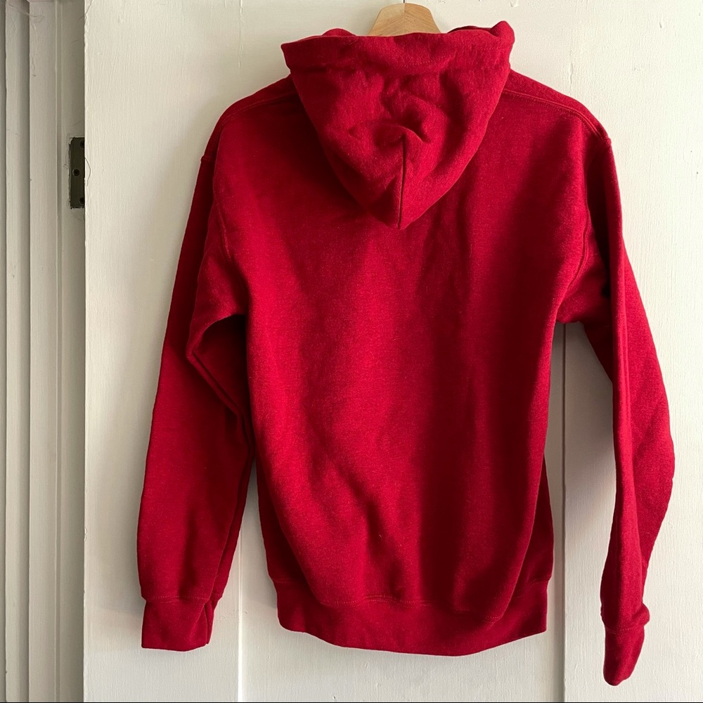 Heather Red Hoodie - Picture 2 of 3
